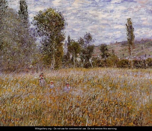 A Meadow - Claude Oscar Monet