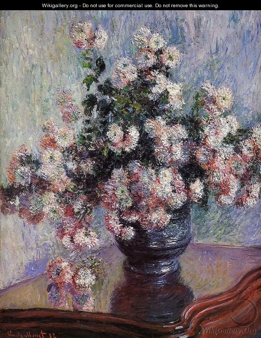 Chrysanthemums4 - Claude Oscar Monet