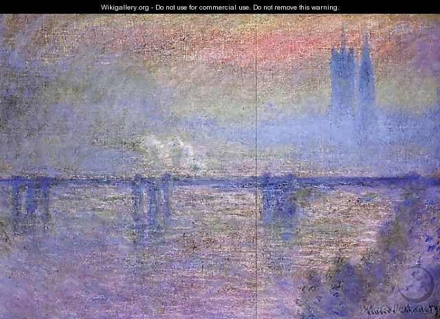 Charing Cross Bridge - Claude Oscar Monet