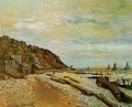 Boatyard Near Honfleur - Claude Oscar Monet