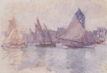 Boats In The Port Of Le Havre - Claude Oscar Monet