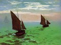 Fishing Boats At Sea - Claude Oscar Monet