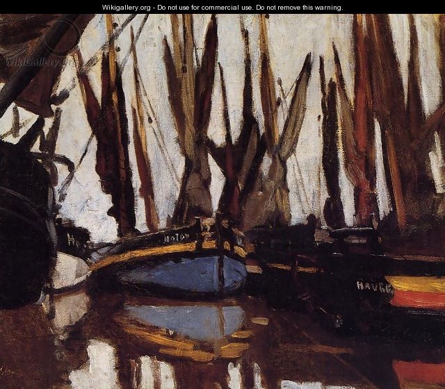 Fishing Boats (study) - Claude Oscar Monet