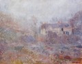 Houses At Falaise In The Fog - Claude Oscar Monet