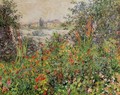 Flowers At Vetheuil - Claude Oscar Monet