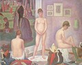 Les Poseuses 1886-88 - Georges Seurat