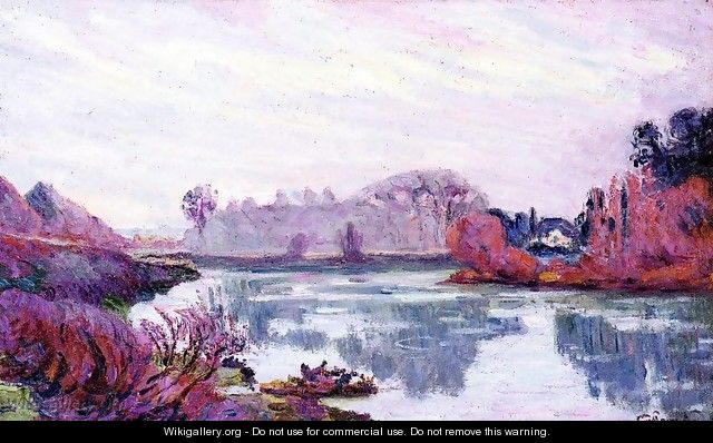 Banks Of The Marne In Winter - Armand Guillaumin