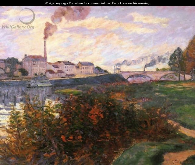 Banks Of The Marne - Armand Guillaumin