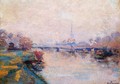 The Banks Of The Seine At Paris - Armand Guillaumin