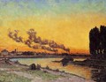 Sunset At Ivry 1873 - Armand Guillaumin