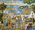 New England Harbor - Maurice Brazil Prendergast