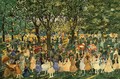 May Day Central Park - Maurice Brazil Prendergast