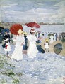 Ladies With Parasols - Maurice Brazil Prendergast