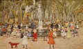 In Central Park New York - Maurice Brazil Prendergast