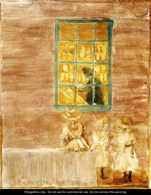 Shadow Aka Children By A Window - Maurice Brazil Prendergast