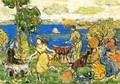 Summer Day Aka St Cloud - Maurice Brazil Prendergast