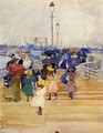 South Boston Pier Aka Atlantic City Pier - Maurice Brazil Prendergast