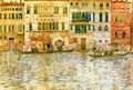 Venetian Palaces On The Grand Canal - Maurice Brazil Prendergast