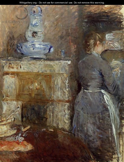 The Dining Room Of The Rouart Family Avenue DEylau - Berthe Morisot