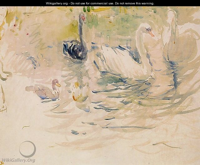Swans - Berthe Morisot