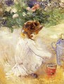 Playing In The Sand - Berthe Morisot