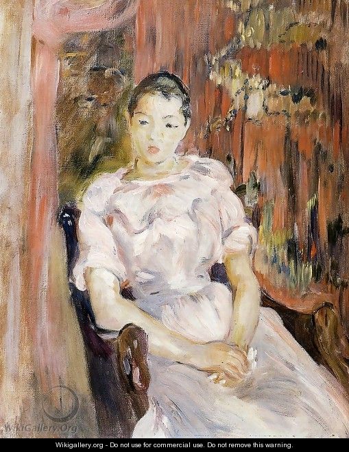 Young Girl Resting - Berthe Morisot