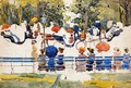 Central Park Aka Central Park New York City - Maurice Brazil Prendergast