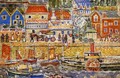 Boat Landing Dinnard - Maurice Brazil Prendergast