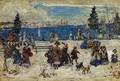 April Snow Salem - Maurice Brazil Prendergast