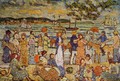 Along The Shore - Maurice Brazil Prendergast