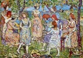 Girls In The Park - Maurice Brazil Prendergast