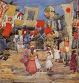 Fiesta Venice S Pietro In Volta Aka The Day Before The Fiesta St Pietro In Volte - Maurice Brazil Prendergast