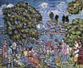 Cove With Figures - Maurice Brazil Prendergast