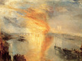 The Burning of the Houses of Parliament (2) 1834 - Joseph Mallord William Turner