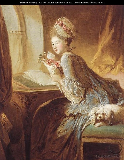 The Love Letter 1770s - Jean-Honore Fragonard