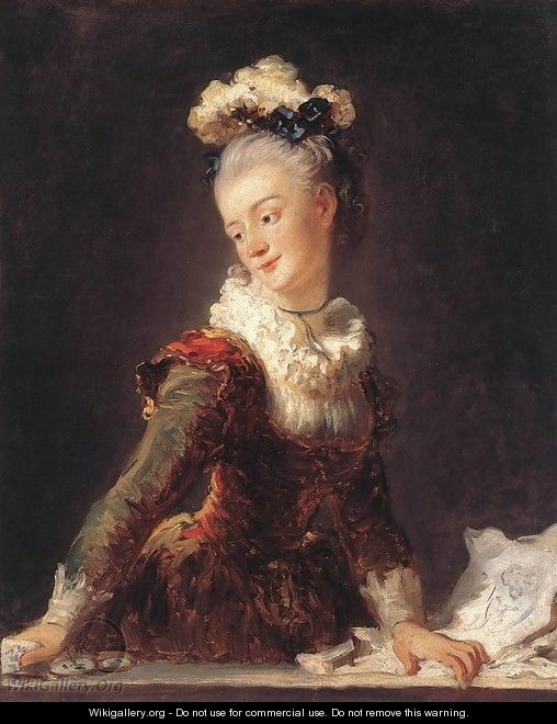 Marie-Madeleine Guimard (Fanciful Figure) 1769 - Jean-Honore Fragonard
