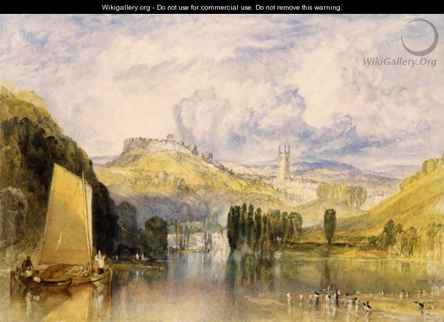 Totnes In The River Dart - Joseph Mallord William Turner