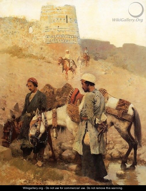 Traveling In Persia - Edwin Lord Weeks