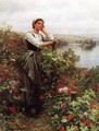 A Pensive Monent - Daniel Ridgway Knight