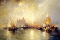 Entrance To The Grand Canal Venice - Thomas Moran