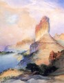 Castle Butte Green River Wyoming - Thomas Moran