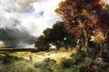 Autumn Peconic Bay Long Island - Thomas Moran