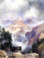 A Showrey Day Grand Canyon - Thomas Moran