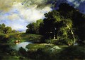 A Pastoral Landscape - Thomas Moran