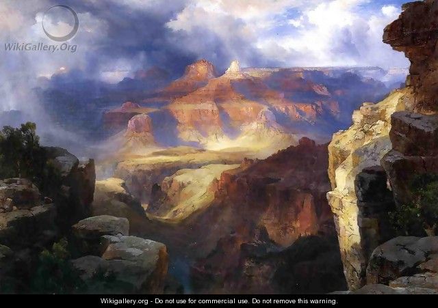 A Miracle Of Nature - Thomas Moran