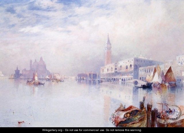 Venetian Scene - Thomas Moran