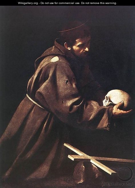 St. Francis c. 1606 - Caravaggio