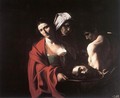 Salome with the Head of the Baptist c. 1609 - Caravaggio