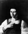 Portrait of a Courtesan c. 1598 - Caravaggio