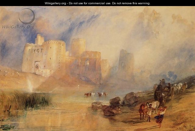 Kidwelly Castle - Joseph Mallord William Turner